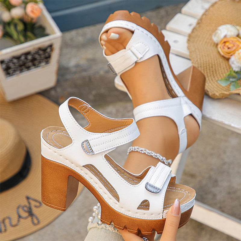Women's Summer Platform One-Strap Sandals – Comfortable, Lightweight & Perfect for Beach or Daily Wear☀️