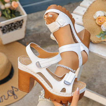 Women's Summer Platform One-Strap Sandals – Comfortable, Lightweight & Perfect for Beach or Daily Wear☀️