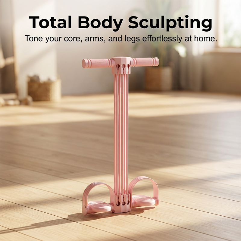6-Tube Elastic Yoga Pedal Puller