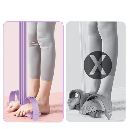 6-Tube Elastic Yoga Pedal Puller