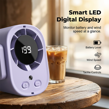 🌀Mini Handheld Fan ⚡ Brushless Motor High-Speed 💨 Portable & Lightweight ✨ Cool Anywhere❄️