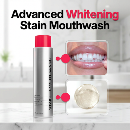 Advanced Stain-Removing Whitening Mouthwash