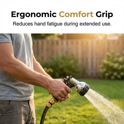 🔫Heavy-Duty Metal Garden Hose Nozzle Sprayer