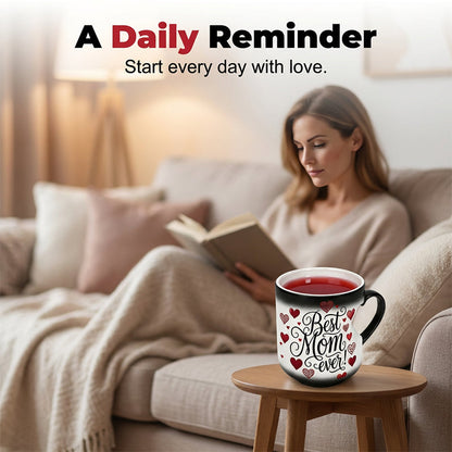 ☕️ Heat-Activated "Best Mom Ever" Color-Changing Mug 💖 Magic Mug Mother's Day Gift