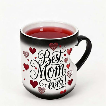 ☕️ Heat-Activated "Best Mom Ever" Color-Changing Mug 💖 Magic Mug Mother's Day Gift