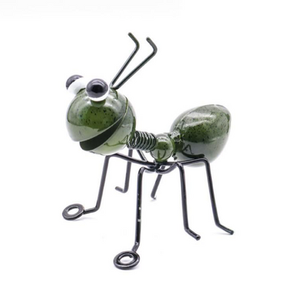 Colorful Metal Ant Garden Statue