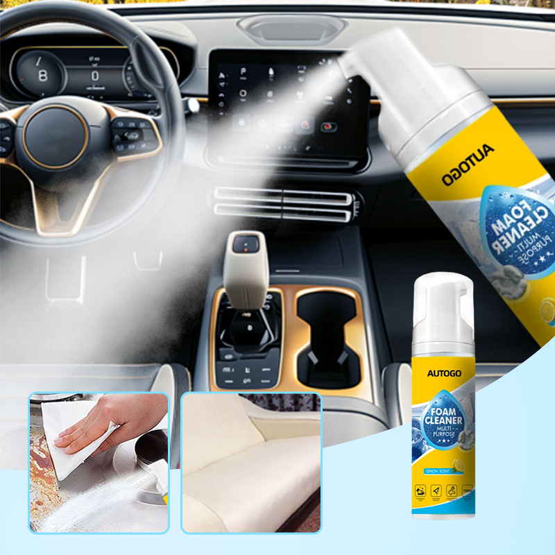 🚗 Car Interior Foam Cleaner ✅ No-Rinse Deep Clean & Multi-Surface Use | Fast Stain Removal