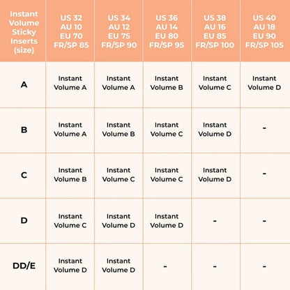 Double-Sided Adhesive Bra Inserts