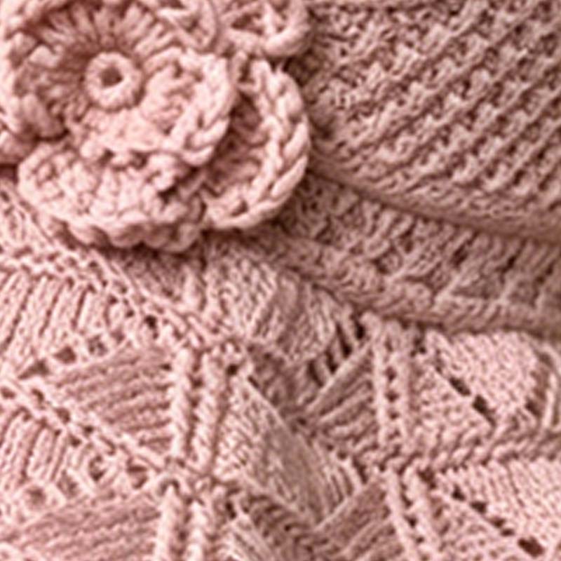 🥳SUMMER HOT SALE🔥Women's Crochet Bucket Hat with Flower Accent