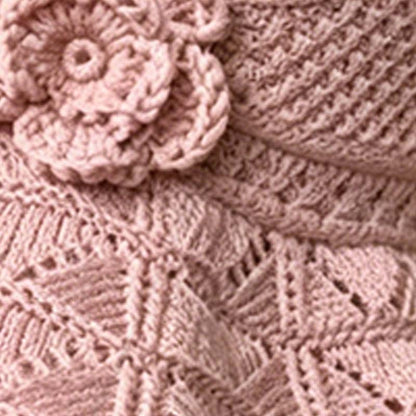 🥳SUMMER HOT SALE🔥Women's Crochet Bucket Hat with Flower Accent