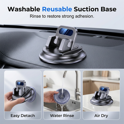 📱Rotating Dashboard Car Phone Holder – Secure, 360°, Easy Install 🔧