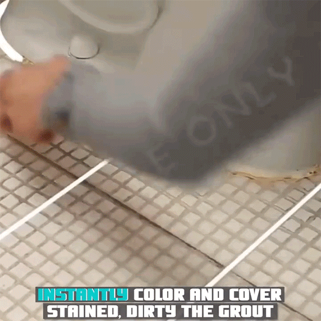 🛁Tile Grout Repair Coloured Pencil – Covers blackened, mouldy joints & restores like‑new colour. Water‑based, non‑toxic. 🖊️🧴