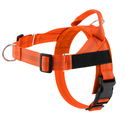 🐶 Easy On-Off Padded Dog Harness for Walking