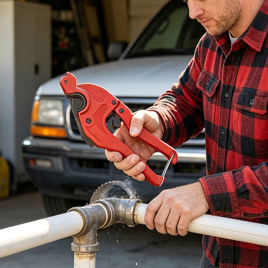 Heavy-Duty Ratcheting Pipe Cutter