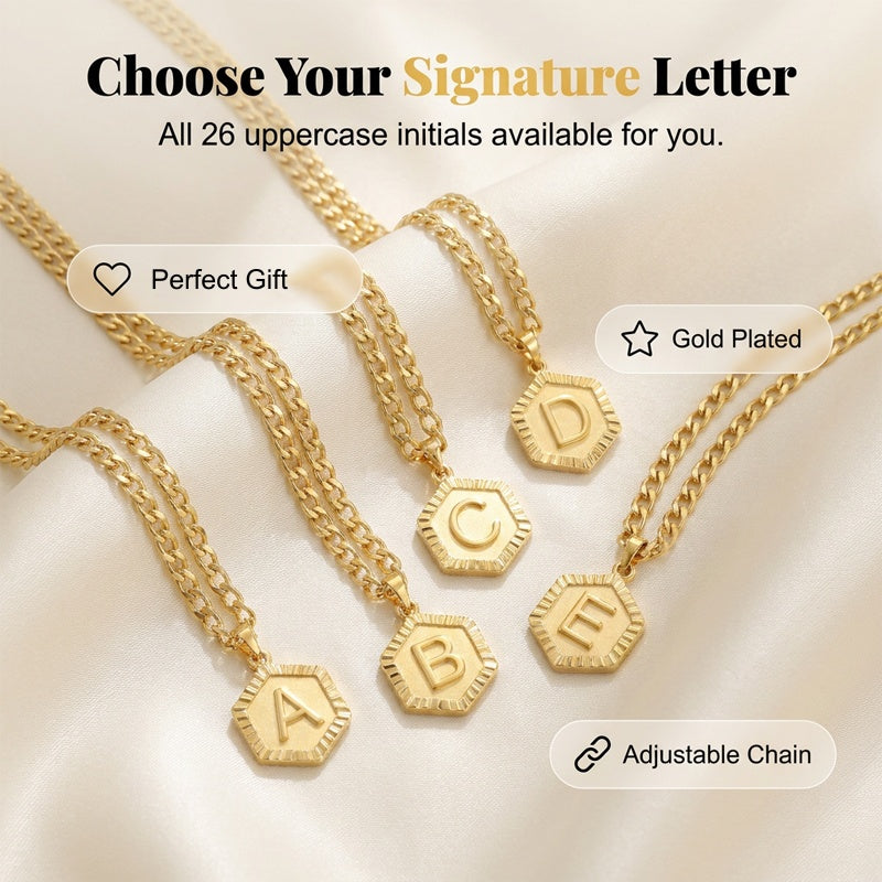Gold Initial Anklet with Figaro Chain – Personalized letter, tarnish-resistant & adjustable length 👣