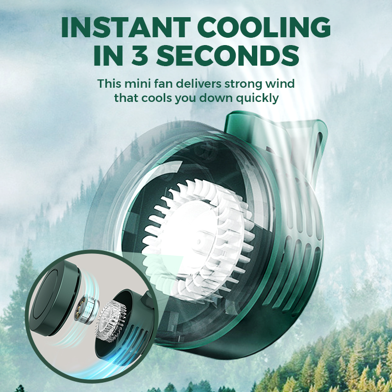 Portable Mini USB Clip-On Fan