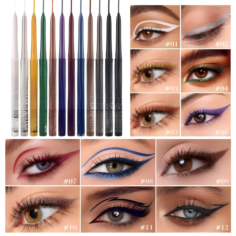 Ultra-Smooth Waterproof Eyeliner Pen for All-Day Wear