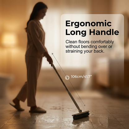 🔥2-in-1 Grout & Corner Scrubber Brush with Squeegee🧹