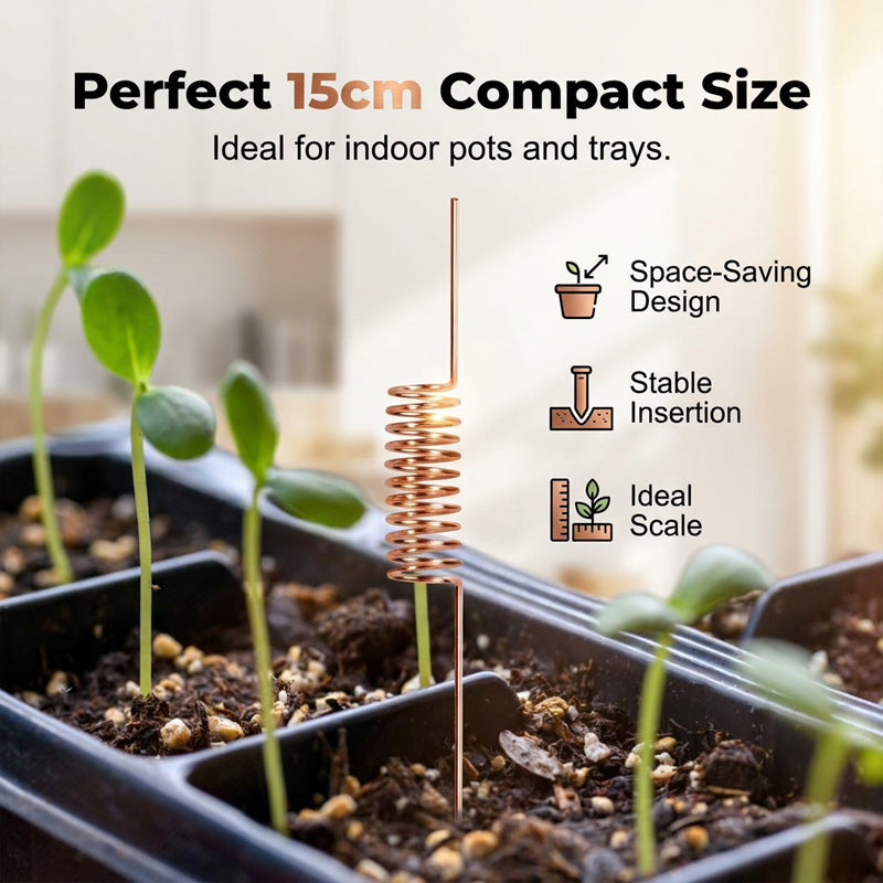 🔥Limited-time offer-Copper Spiral Antenna Plant Stakes