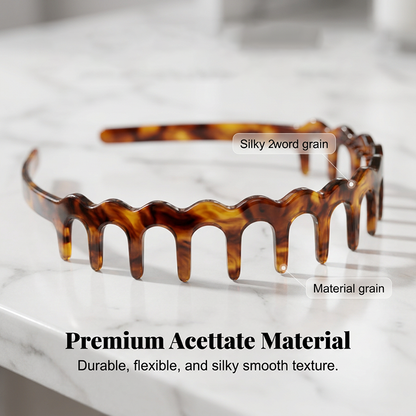 Wavy Headband for Voluminous Hair