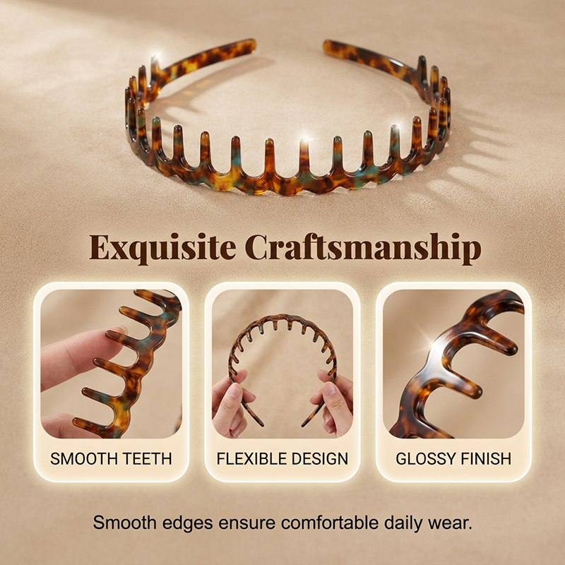 Wavy Headband for Voluminous Hair