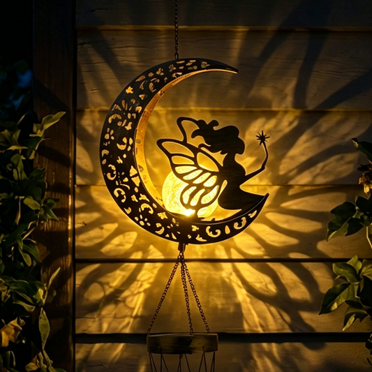 Decorative Solar Wind Chime Hanging Light