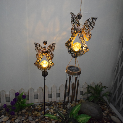 Decorative Solar Wind Chime Hanging Light