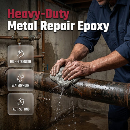 📢📢Buy 2 Get 1 Free !! ⏰Heavy-Duty Metal Repair Epoxy