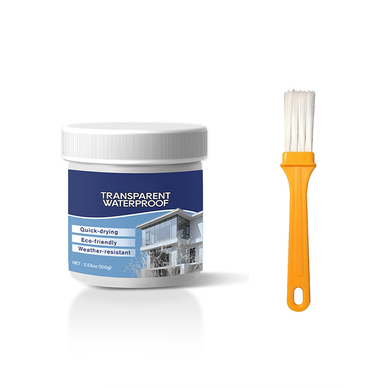 Transparent Waterproof Sealant with Brush