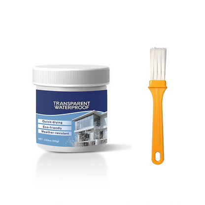 Transparent Waterproof Sealant with Brush