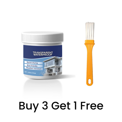 Transparent Waterproof Sealant with Brush