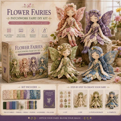 🔥🧵Fairy Patchwork DIY Collection