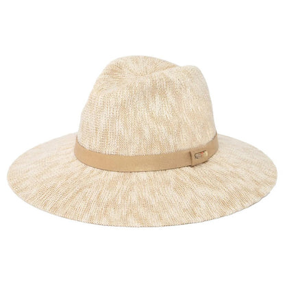 💥☀️Women’s Foldable Knit Fedora Sun Hat👒Breathable Lightweight Packable Wide Brim Beach Sun Hat✨