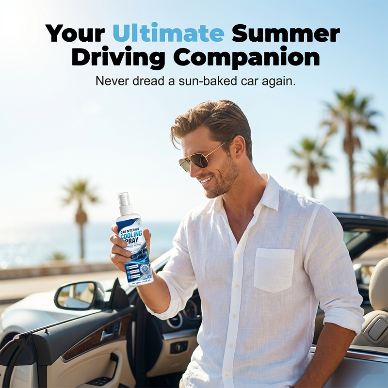 Instant Turbo Car Cooling Spray | Rapid Interior Temperature Reducer | Safe Auto AC Booster & Heat Neutralizer🚗❄️