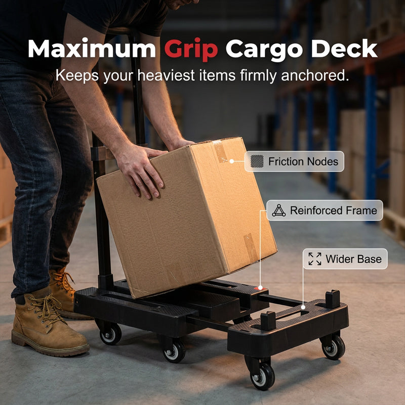 Foldable, Quiet Handcart