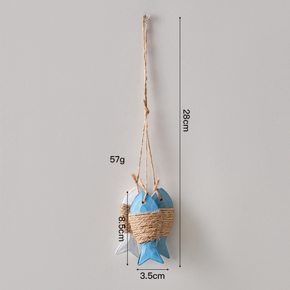 Buy 1 Get 1 Free(2pcs)✨Rustic Wooden Marine Hanging Ornament