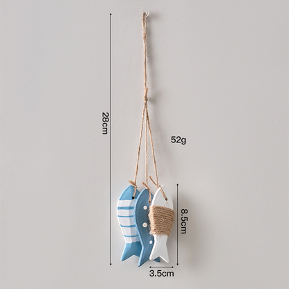 Buy 1 Get 1 Free(2pcs)✨Rustic Wooden Marine Hanging Ornament