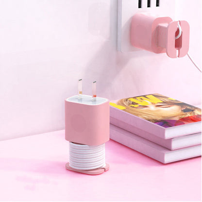 🔥2-in-1 Silicone Charger Protector – Guard Your Brick, Tame Your Cable – No More Messy Wires, No More Scuffed Chargers 🧼