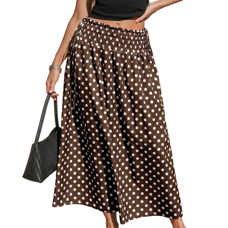 Women's Polka Dot Midi Skirt🌟👗