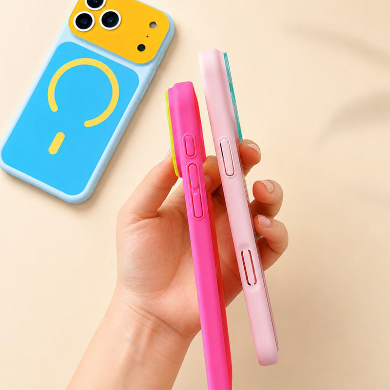 🔥Magnetic Contrast Color Phone Case