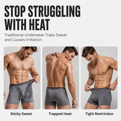 Men's Ice Cooling Ultra-Thin Boxer Briefs