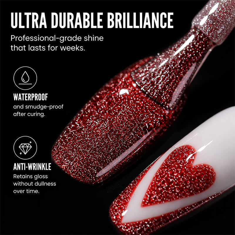 Reflective Glitter Gel Nail Polish Liner