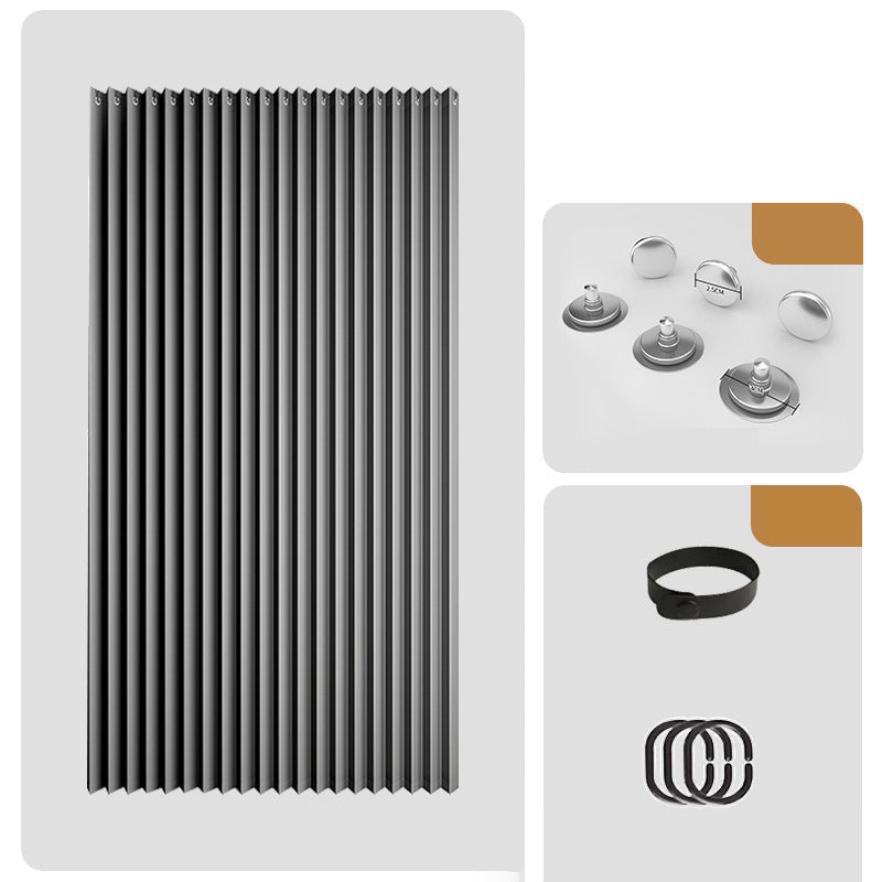 ⭐No-Drill Magnetic Accordion Door Curtain