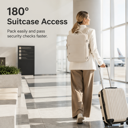💼 Large Capacity Business Backpack with USB Port