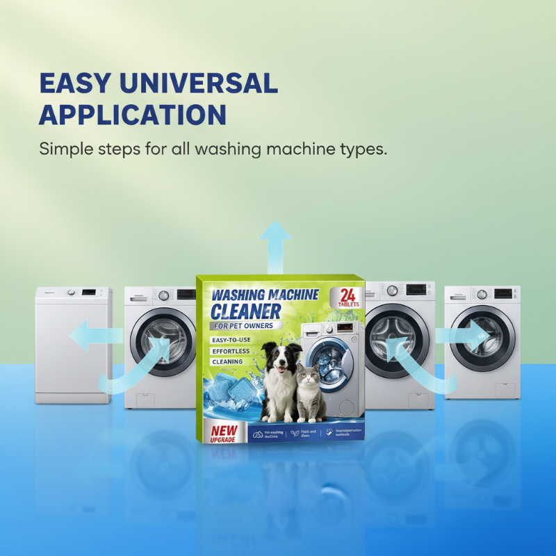 🐾  Pet‑Owner Washing Machine Cleaner Tablets 🧼