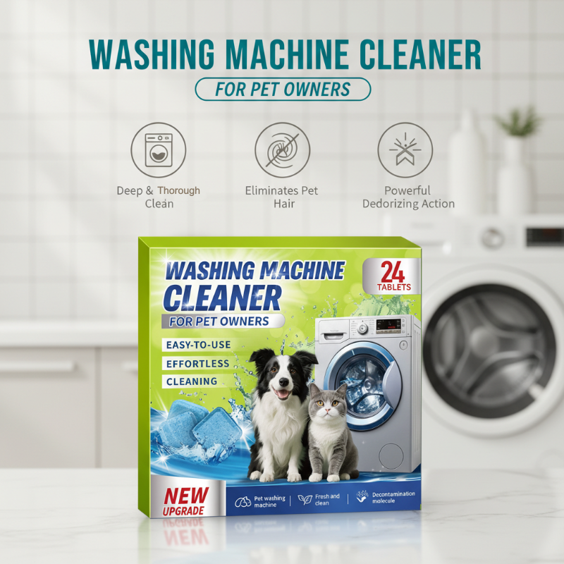 🐾  Pet‑Owner Washing Machine Cleaner Tablets 🧼