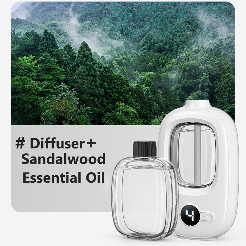 🥳Freshen Any Room Instantly! No-Cord Timed Aroma Diffuser