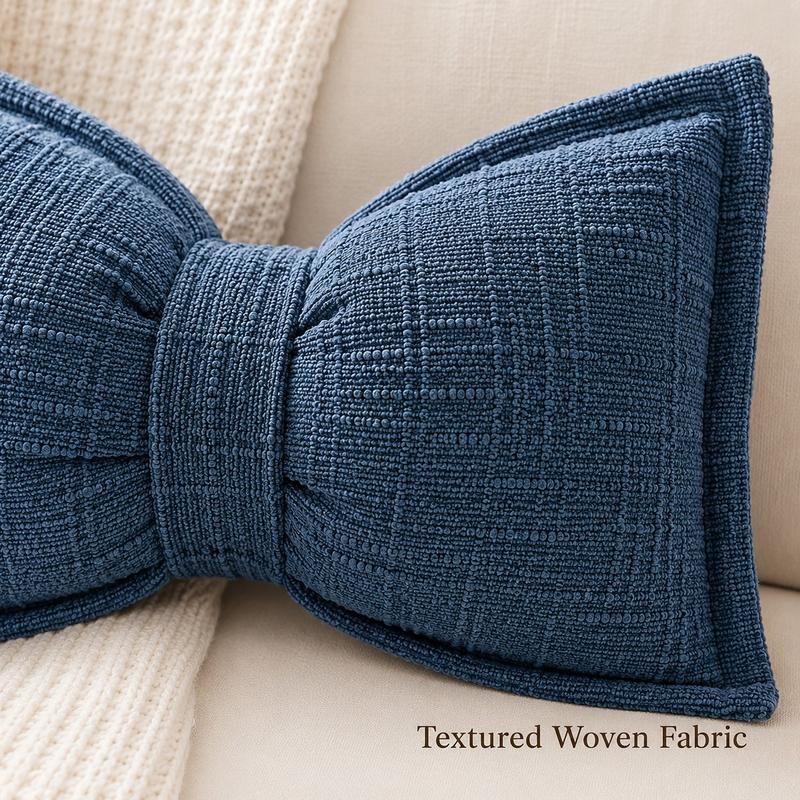 🛋️ Soft Chenille Bow-Shaped Throw Pillow – Ultra-soft, plush & decorative – Perfect for sofas, beds & cozy corners ✨