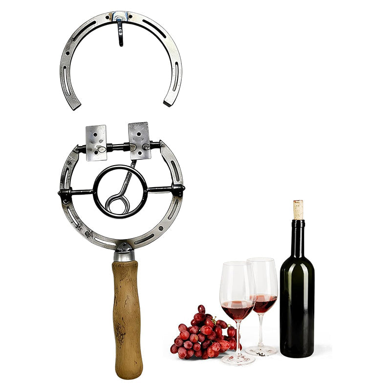 Vintage Wall-Mounted Horseshoe Wine Opener