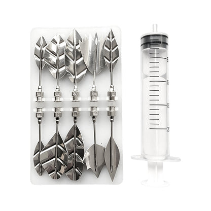 🎂Professional 3D Jelly Art Kit‑ 304 Stainless Steel 10‑Piece Floral Gelatin Art Tools with Syringe, DIY 3D Flower Jelly Cake Decorating Set for Pastry & Baking Lovers